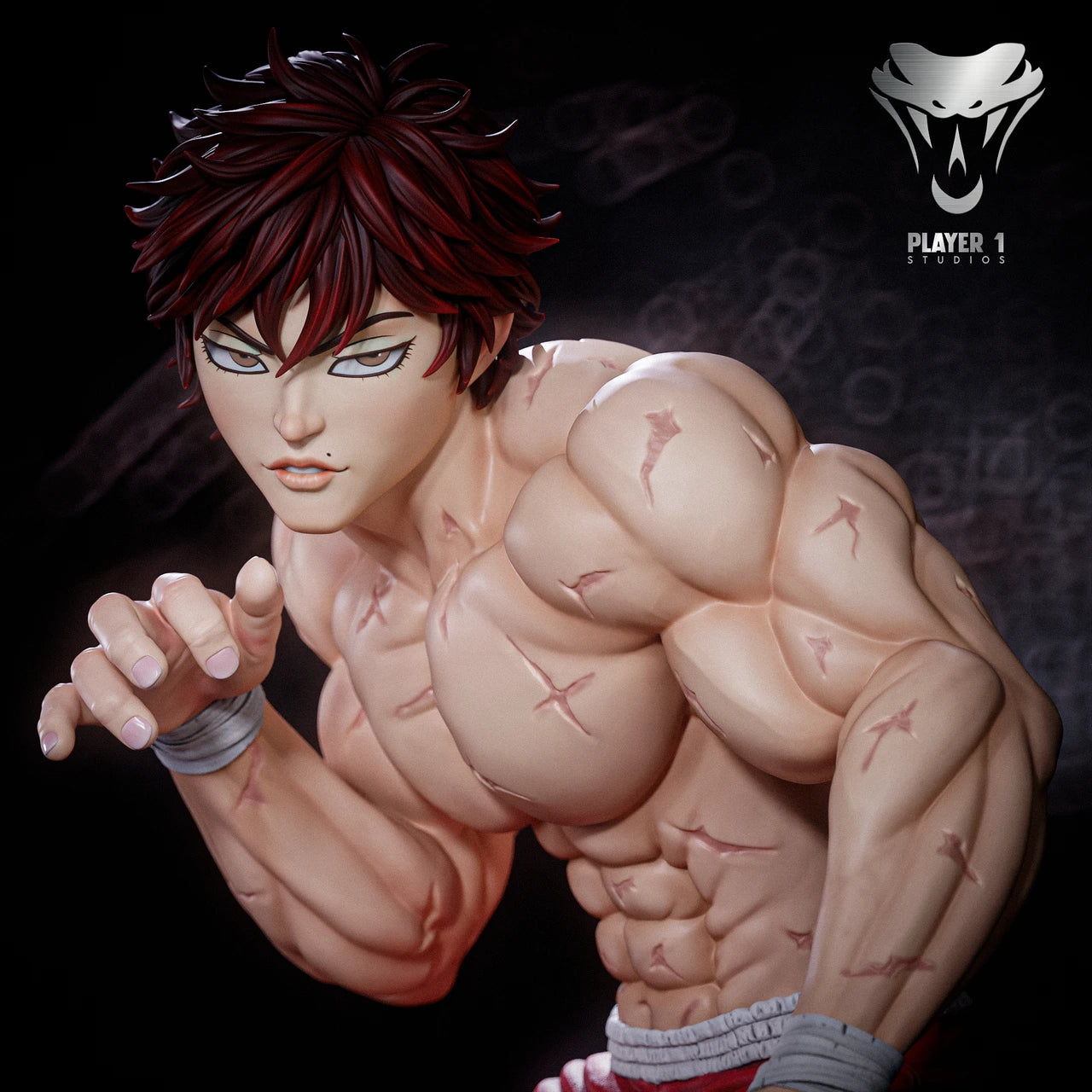 Preventa Resina Baki Hanma Figura Baki the Grappler Player 1 Estudio