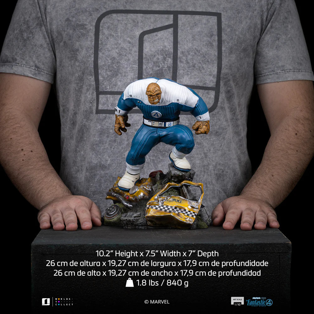 Preventa Resina La Mole Figura Los Cuatro Fantásticos: primeros pasos Iron (Licencia) Estudio