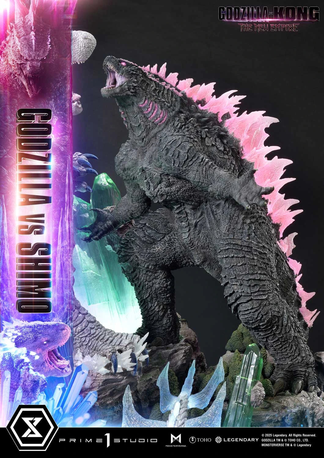 Preventa Resina Godzilla vs Shimo Figura Godzilla y Kong: El Nuevo Imperio Prime 1 (Licencia) Estudio