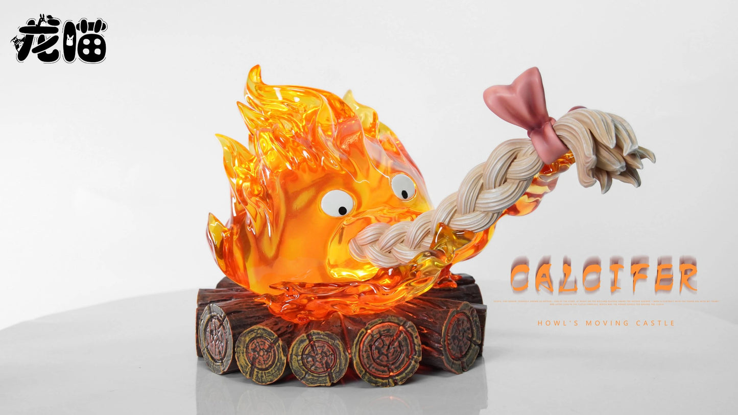 Preventa Resina Calcifer Figura El increíble castillo vagabundo LongMiao Estudio