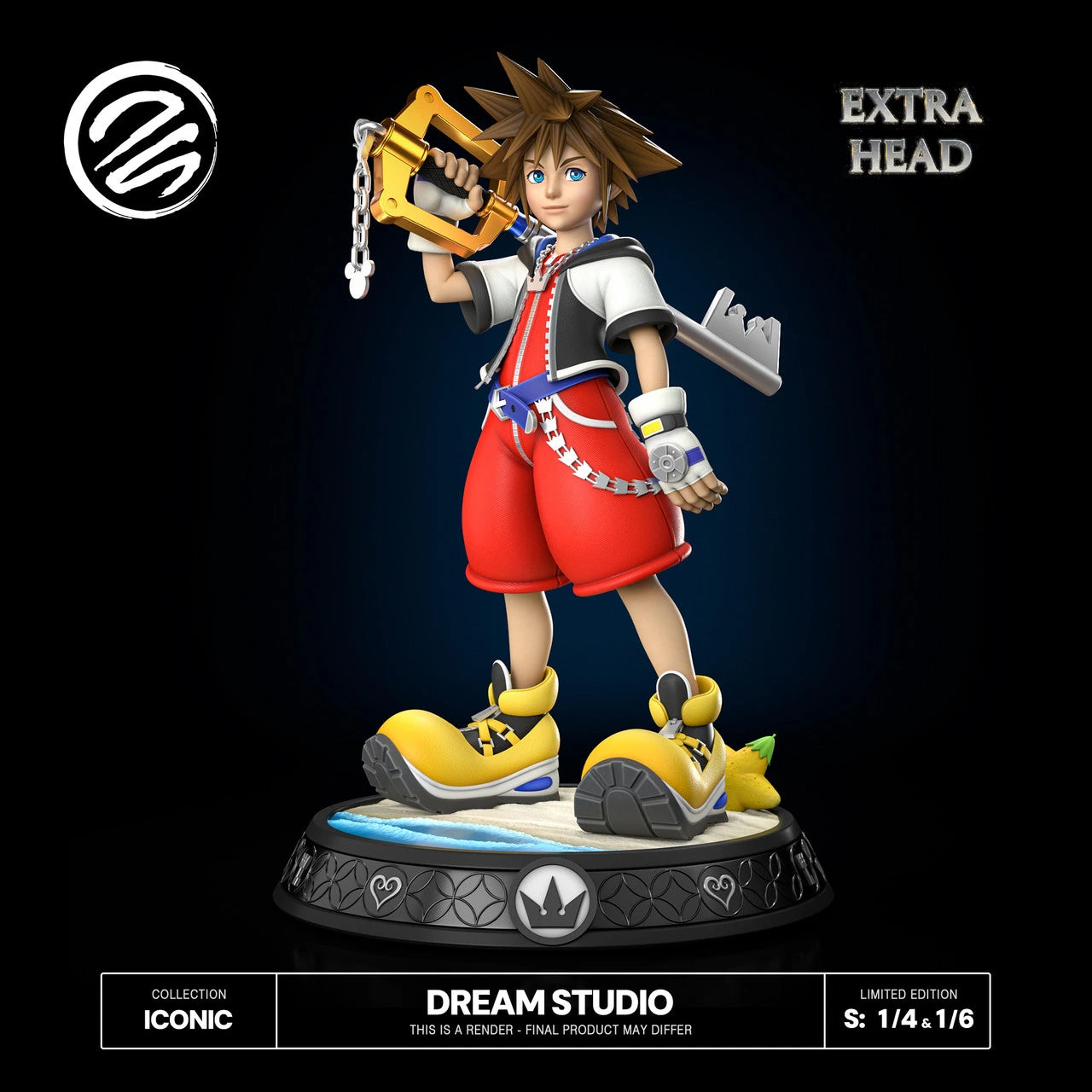 Preventa Resina Sora Figura Kingdom Hearts Dream Estudio