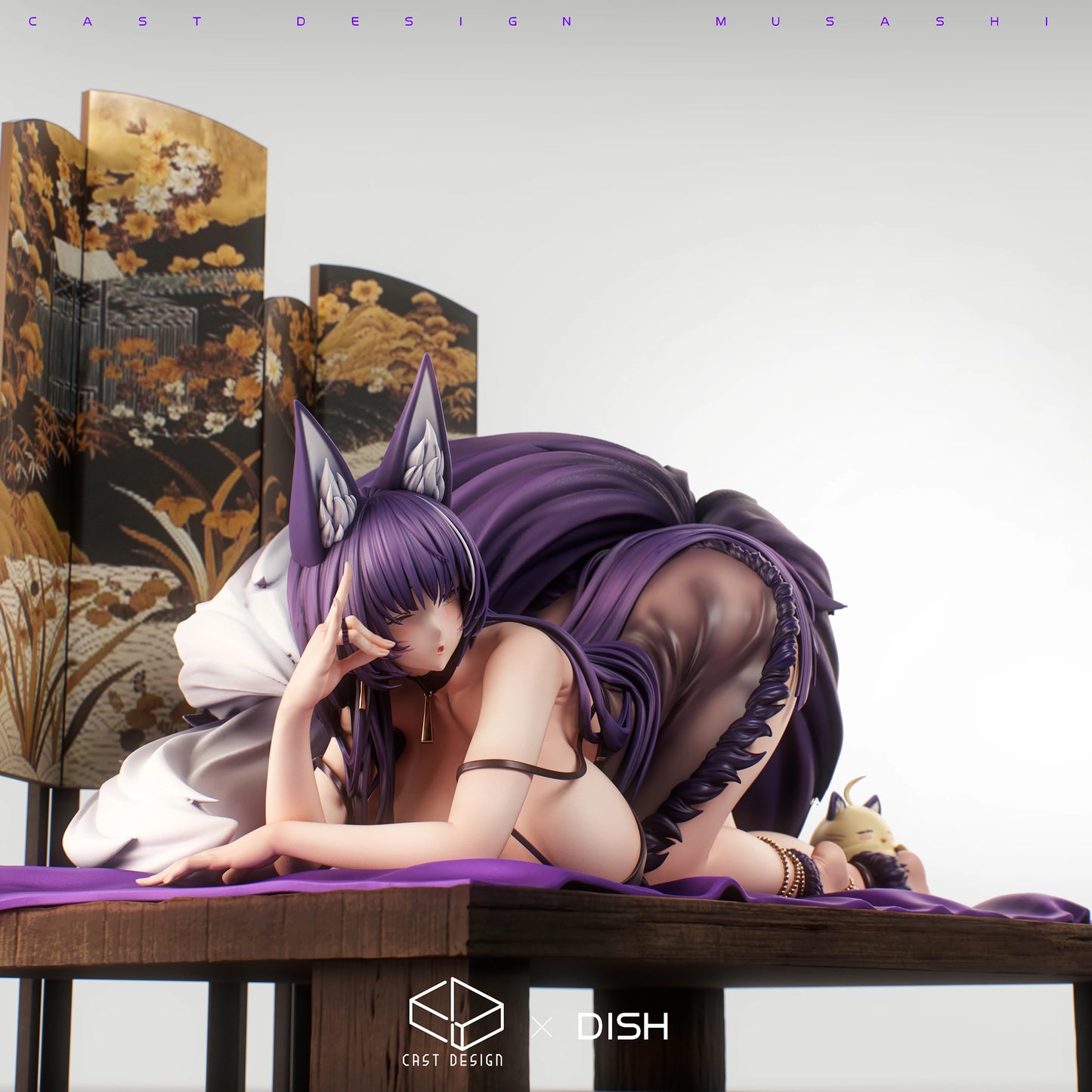 Preventa Resina Musashi Figura Azur Lane Cast Design & DISH Estudio