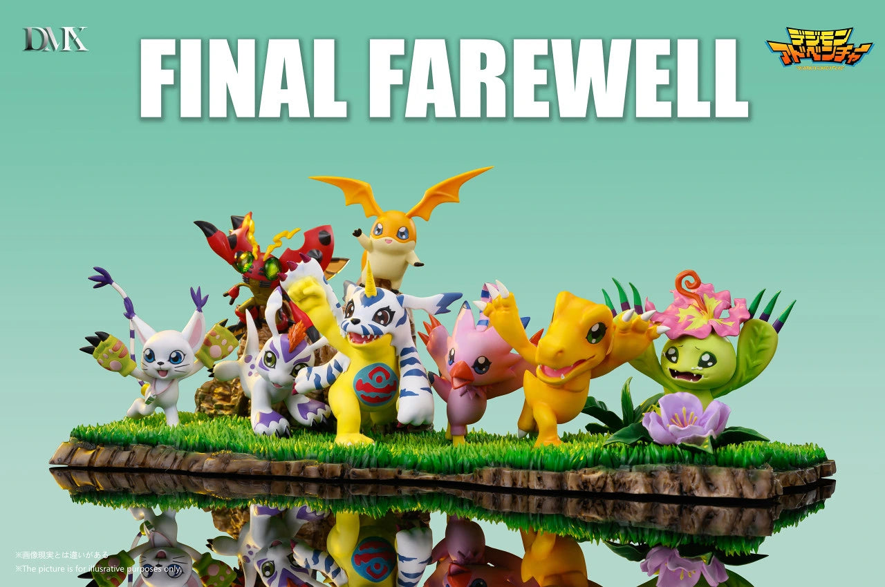 Preventa Resina Final Figura Digimon DMX Estudio