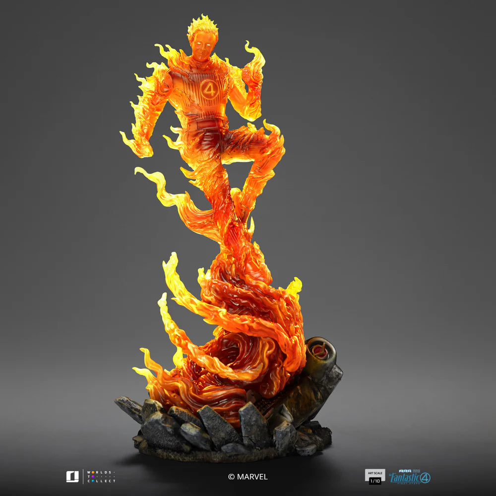 Preventa Resina La Antorcha Huhama Figura Los Cuatro Fantásticos: primeros pasos Iron (Licencia) Estudio