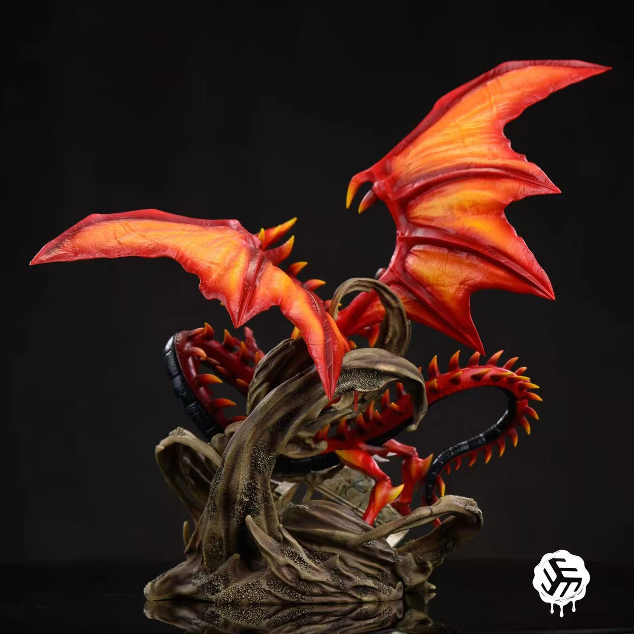 Preventa Resina Slifer el Dragón del Cielo Figura Yu-Gi-Oh! Three Estudio