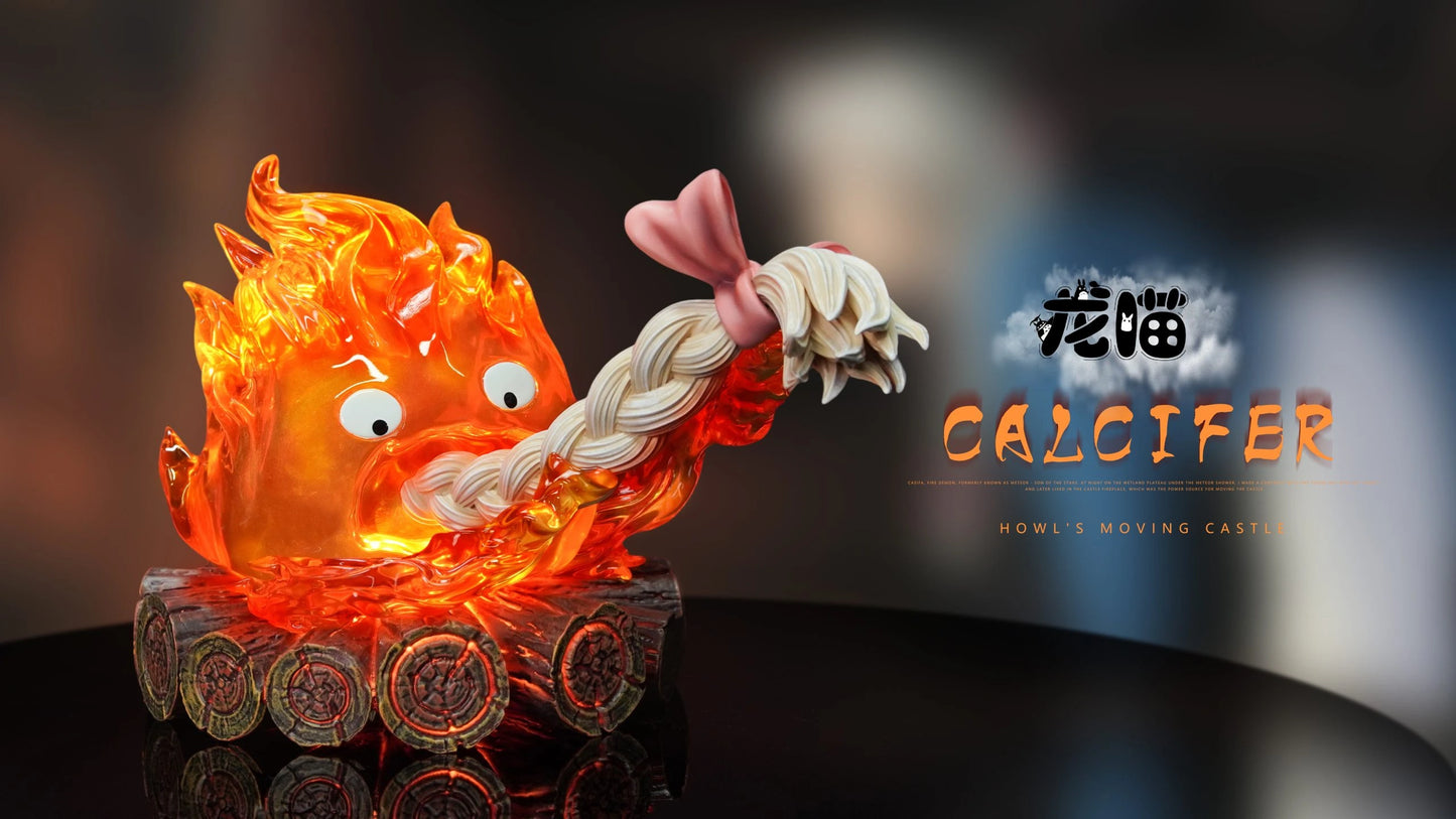 Preventa Resina Calcifer Figura El increíble castillo vagabundo LongMiao Estudio