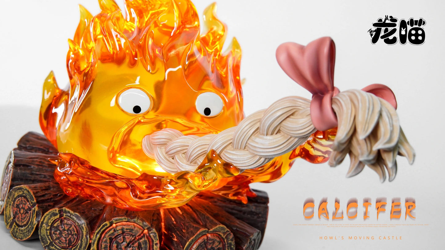 Preventa Resina Calcifer Figura El increíble castillo vagabundo LongMiao Estudio
