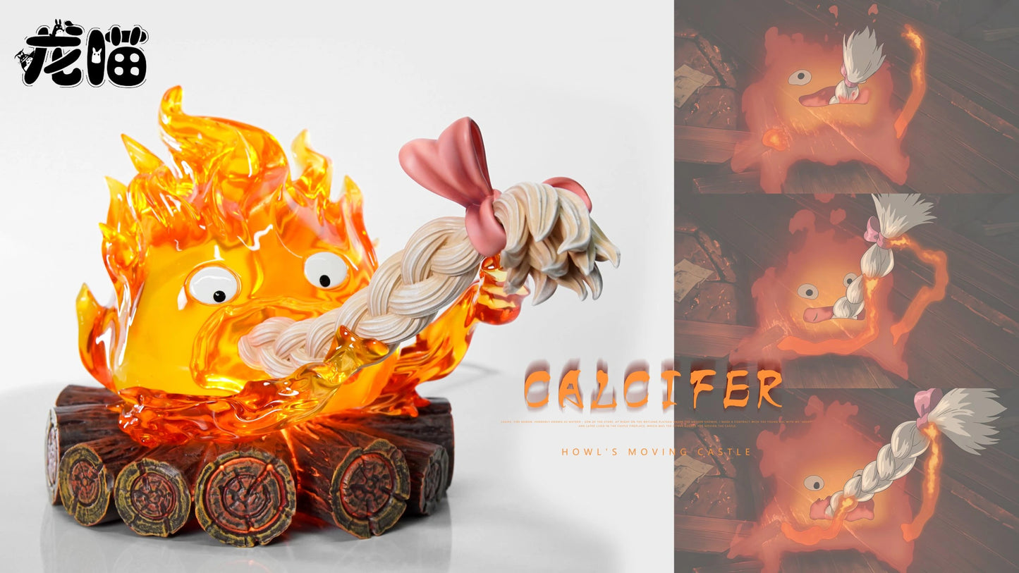 Preventa Resina Calcifer Figura El increíble castillo vagabundo LongMiao Estudio
