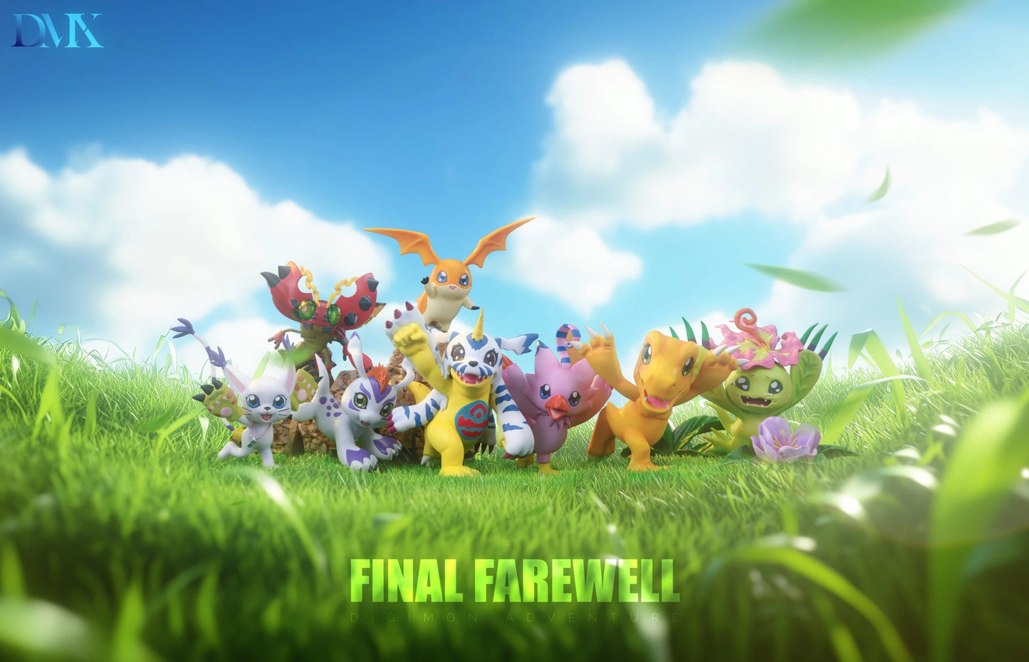 Preventa Resina Final Figura Digimon DMX Estudio