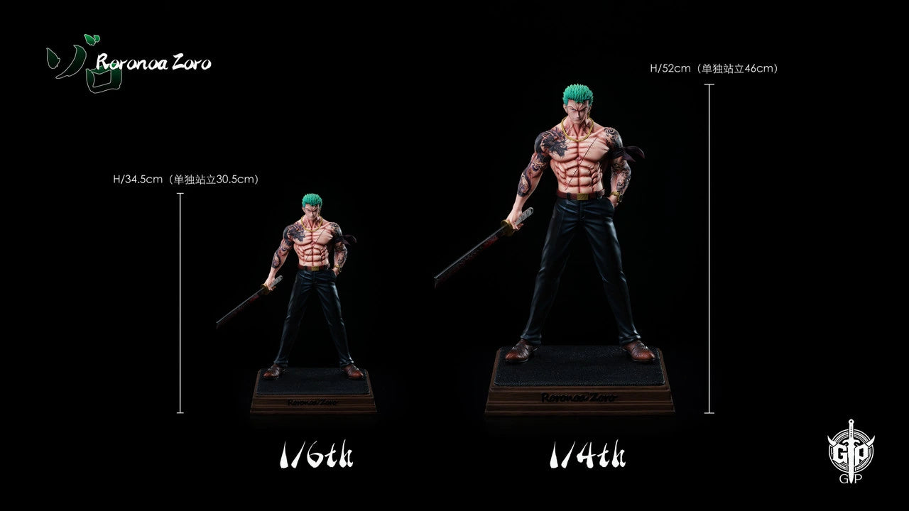 Preventa Resina Zoro Figura One Piece GP Estudio