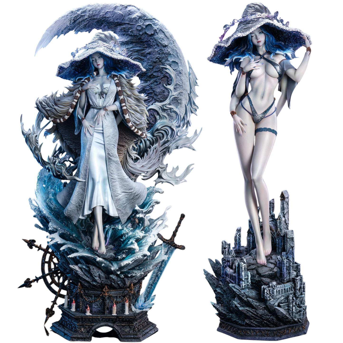 Preventa Resina Ranni Figura Elden Ring Crow Estudio