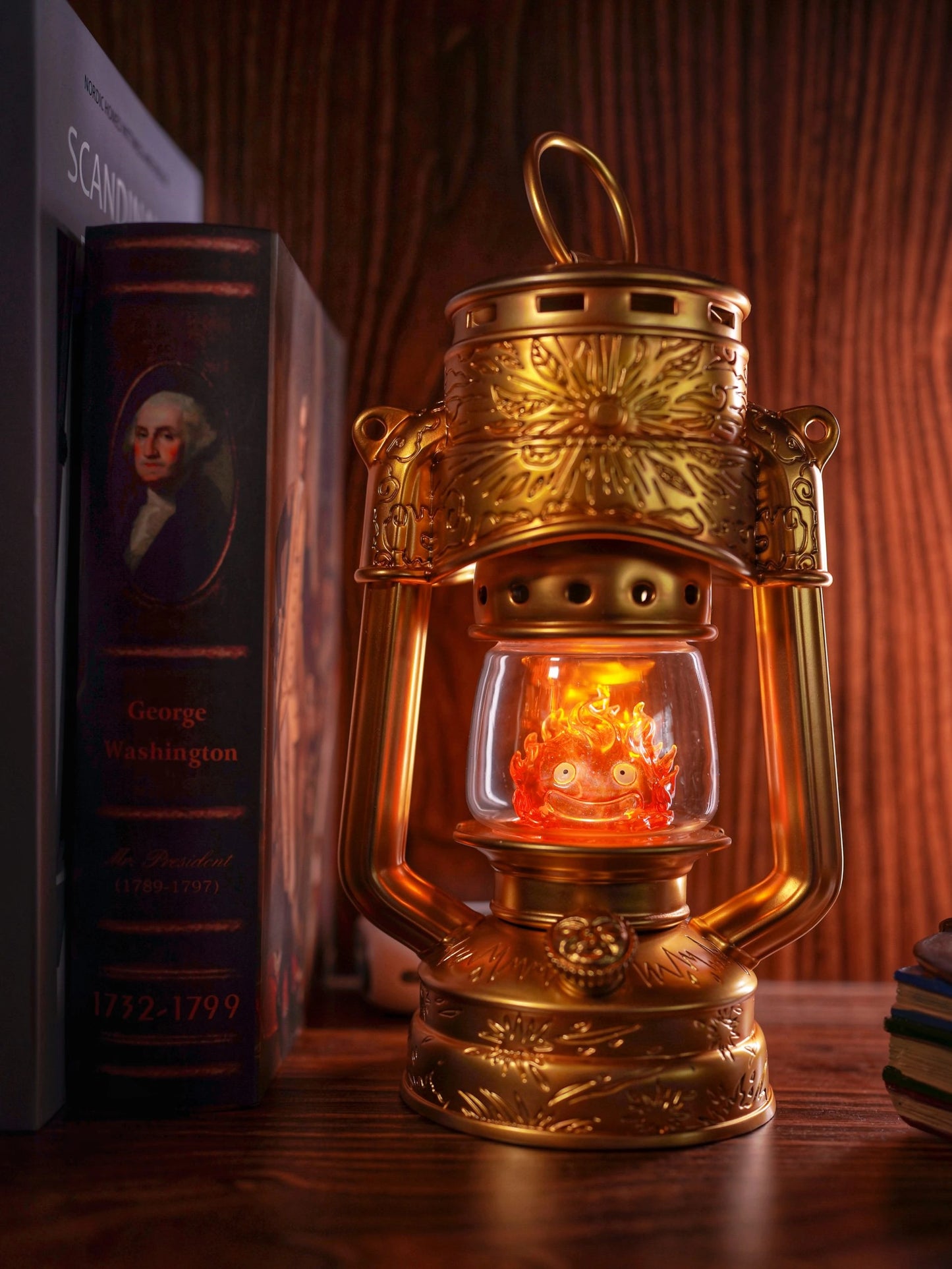 Preventa Resina Calcifer Figura El Increíble castillo vagabundo LongMiao Estudio