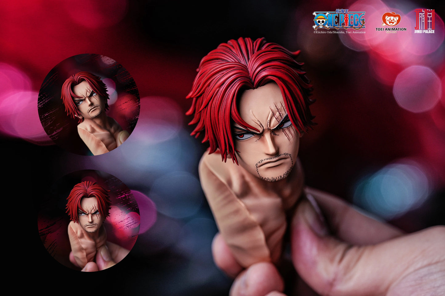 Preventa Resina Shanks Figura One Piece Jimei Palace & ANIKINGDOM (Licencia) Estudio