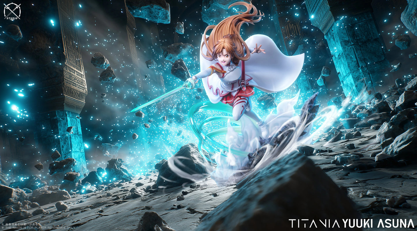 Preventa Resina Asuna Yuuki Figura Swort Art Online Xian Huan Xiong Estudio