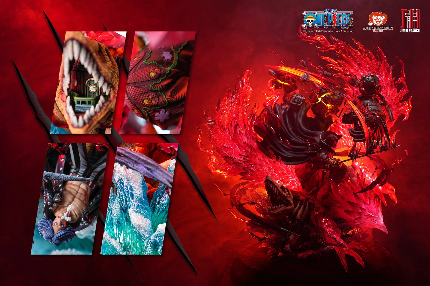 Preventa Resina Shanks Figura One Piece Jimei Palace & ANIKINGDOM (Licencia) Estudio