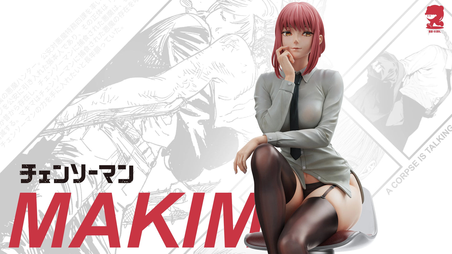 Preventa Resina Makima Figura Chainsaw Man BBGIRL Estudio