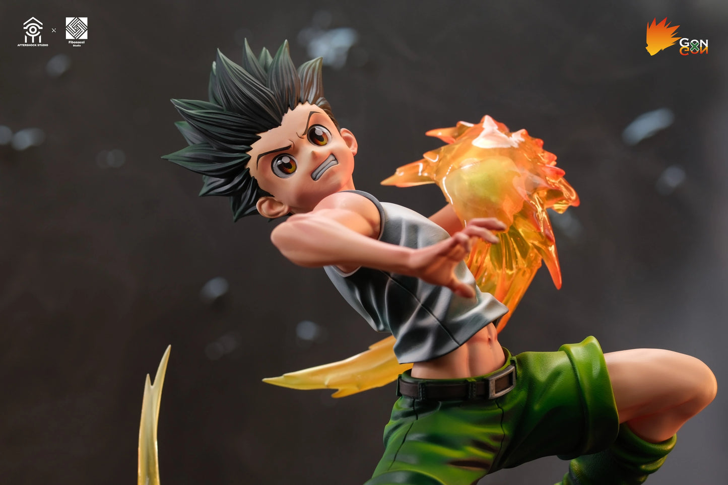 Preventa Resina Killua & Gon Figura Hunter x Hunter AfterShock & Fibonacci Estudio