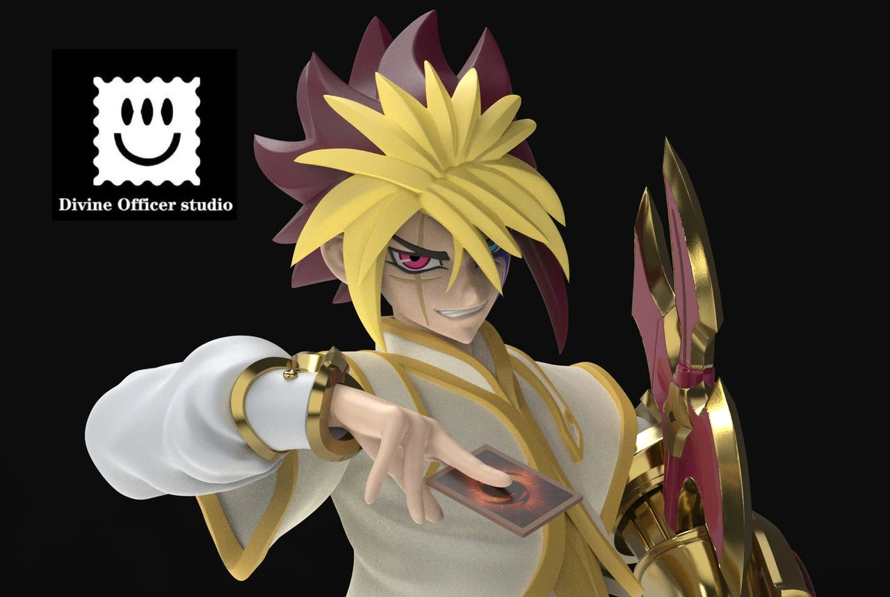 Preventa Resina Quattro Figura Yu-Gi-Oh! Divine Officer Estudio