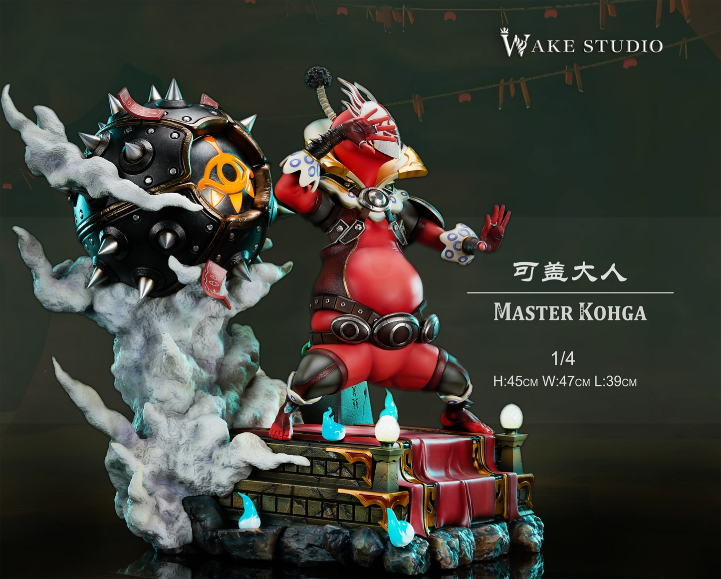 Preventa Resina Master Kohga Figura The Legend of Zelda Kintsukuroi Estudio