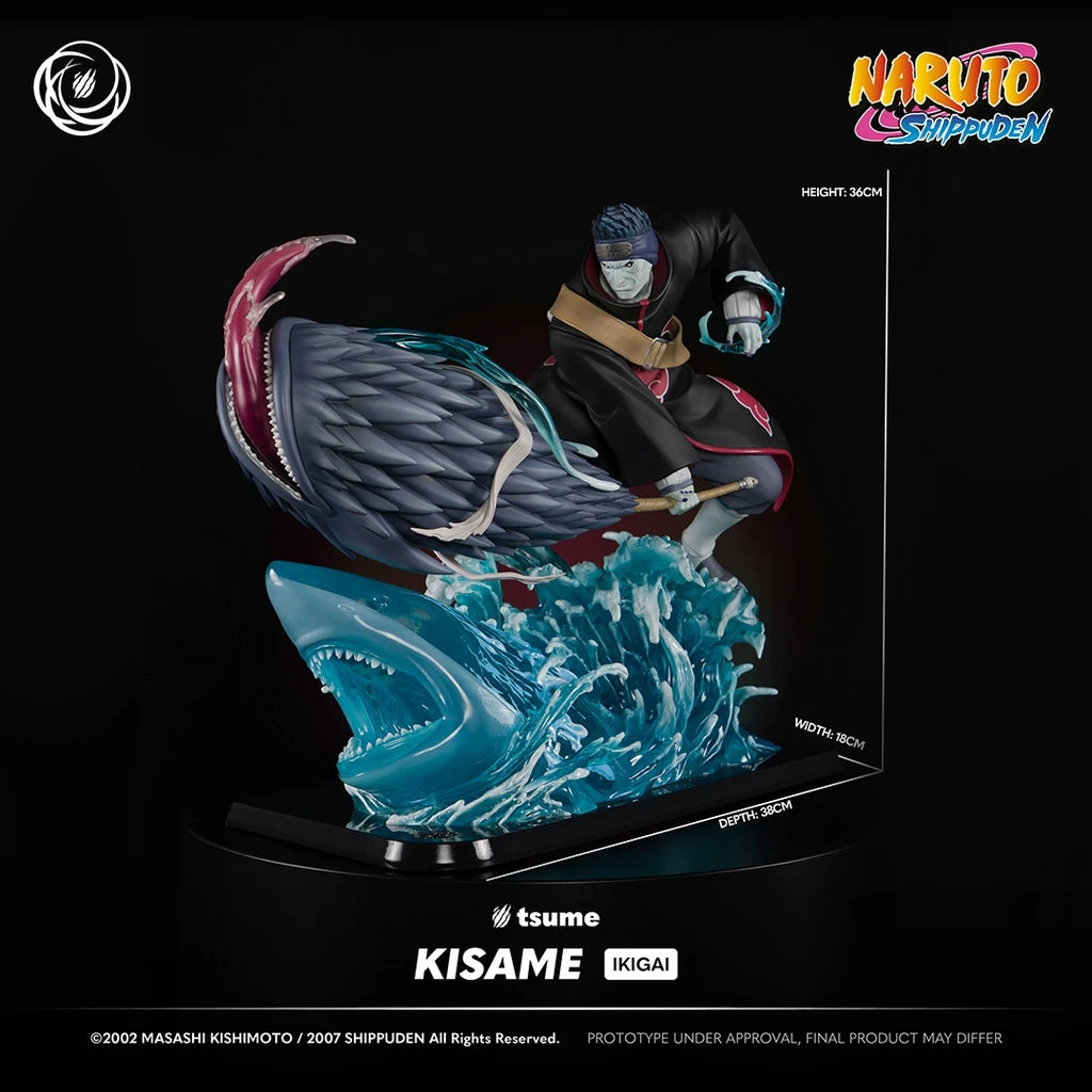 Preventa Resina Kisame Hoshigaki Figura Naruto 1/6 Tsume Art Estudio (Licencia=