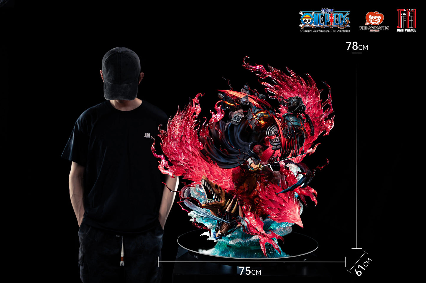 Preventa Resina Shanks Figura One Piece Jimei Palace & ANIKINGDOM (Licencia) Estudio