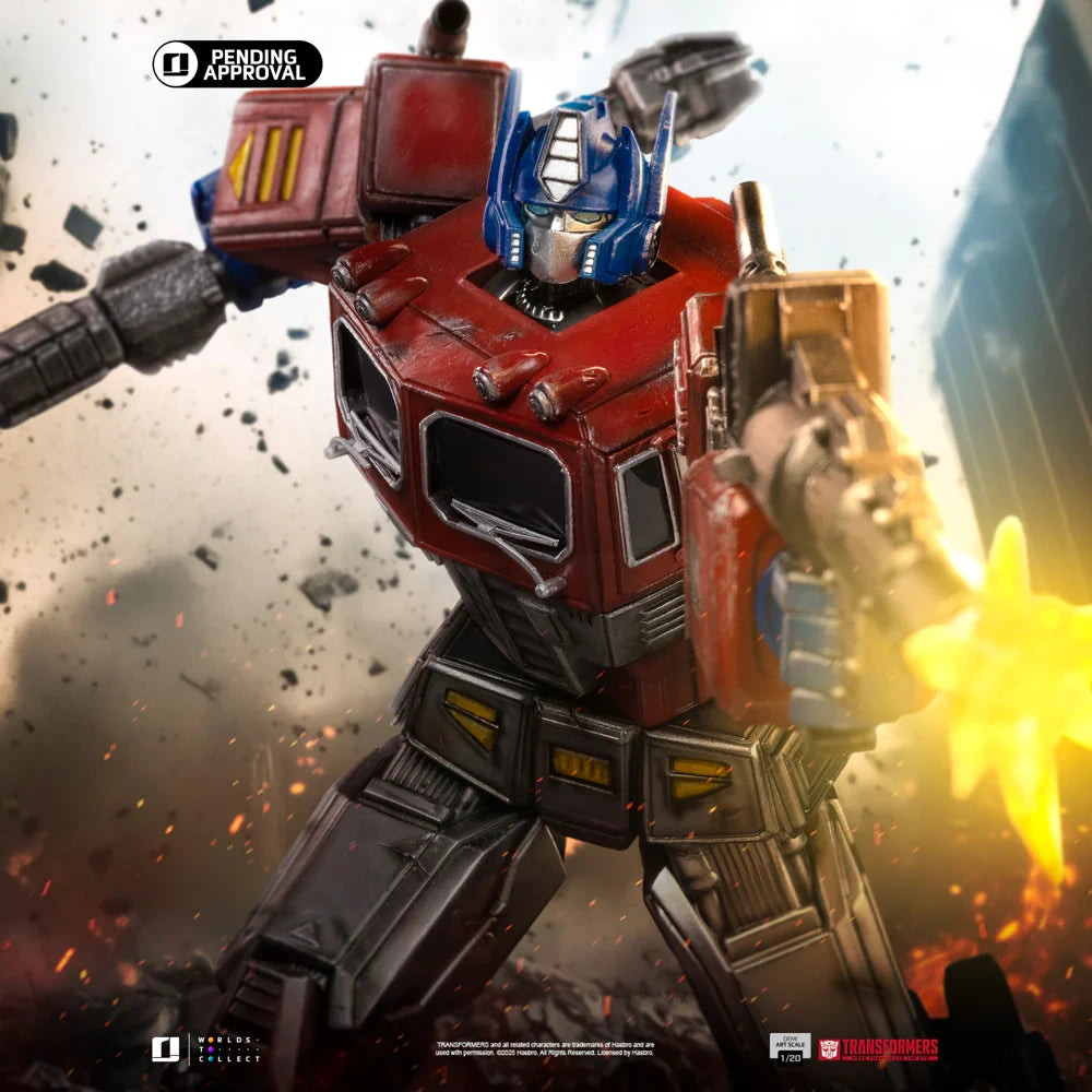 Preventa Resina Optimus Prime Figura Transformers Iron (Licencia) Estudio