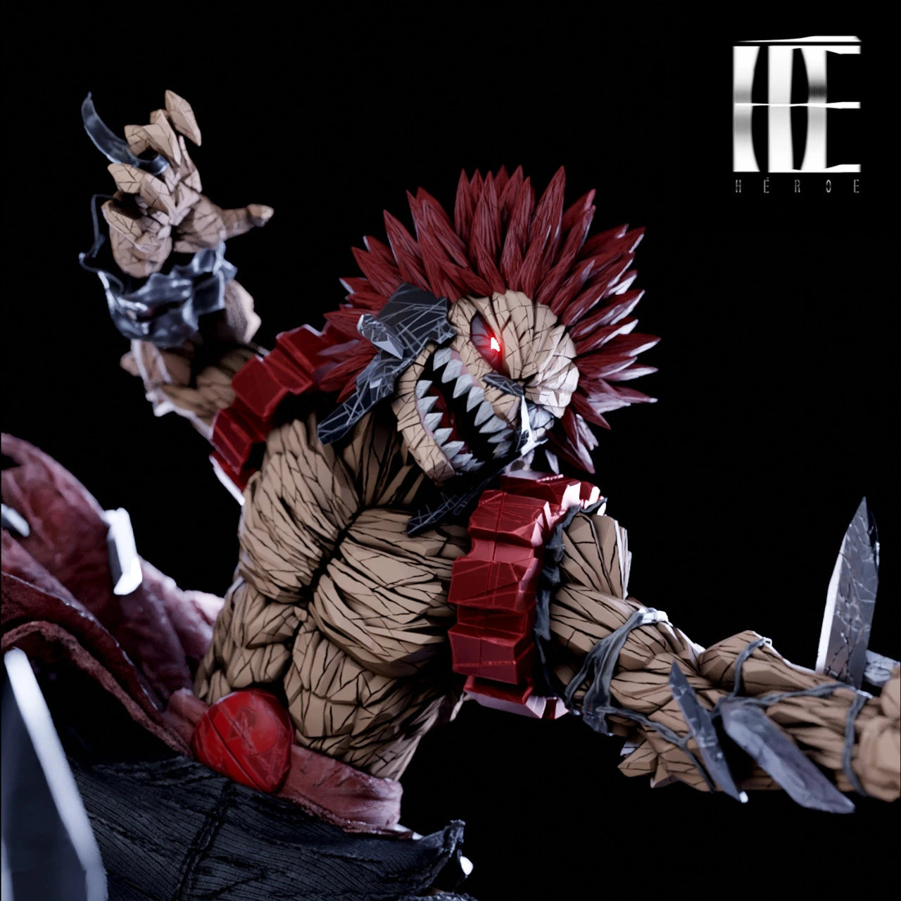 Preventa Resina Kirishima "Red Riot" Figura My Hero Academia Heroe Collectibles Estudio