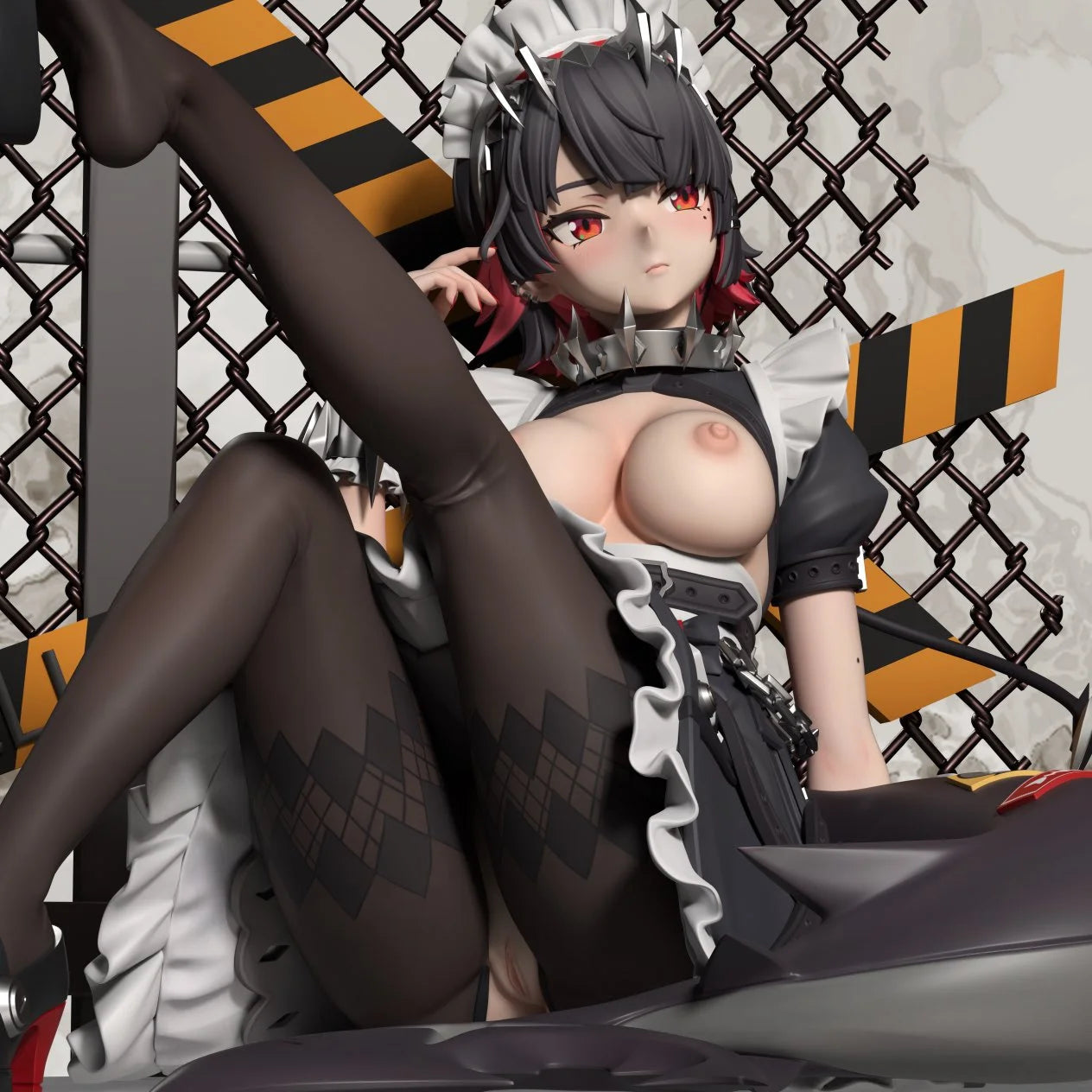 Preventa Resina Ellen Joe Figura Zenless Zone Zero Ghost Train Estudio