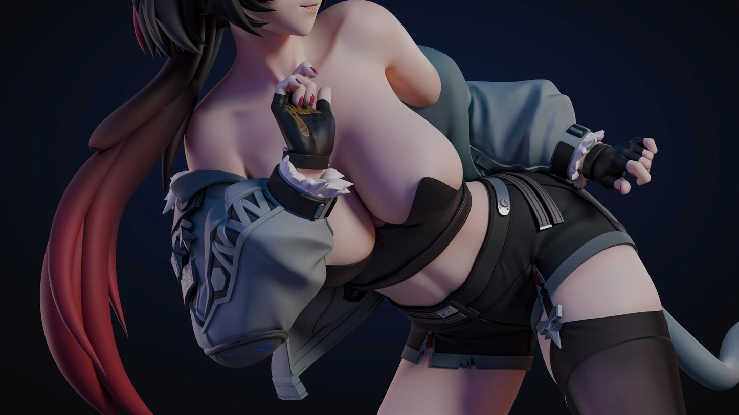 Preventa Resina Jane Doe Figura Zenless Zone Zero MiYin Estudio