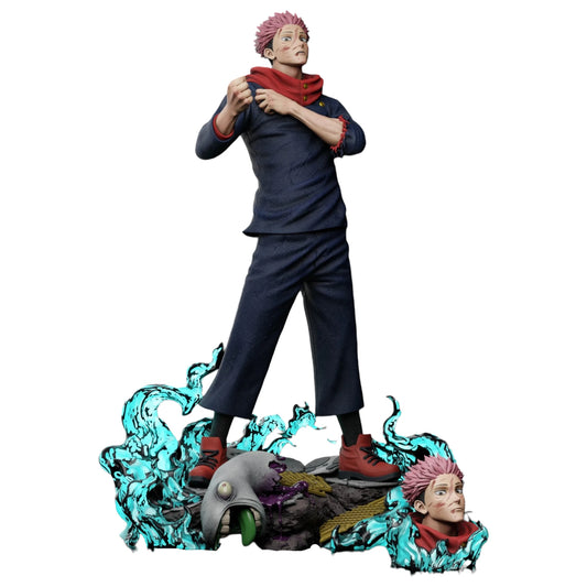 Preventa Resina Itadori Yuji Figura Jujutsu Kaisen Zenkai  Estudio