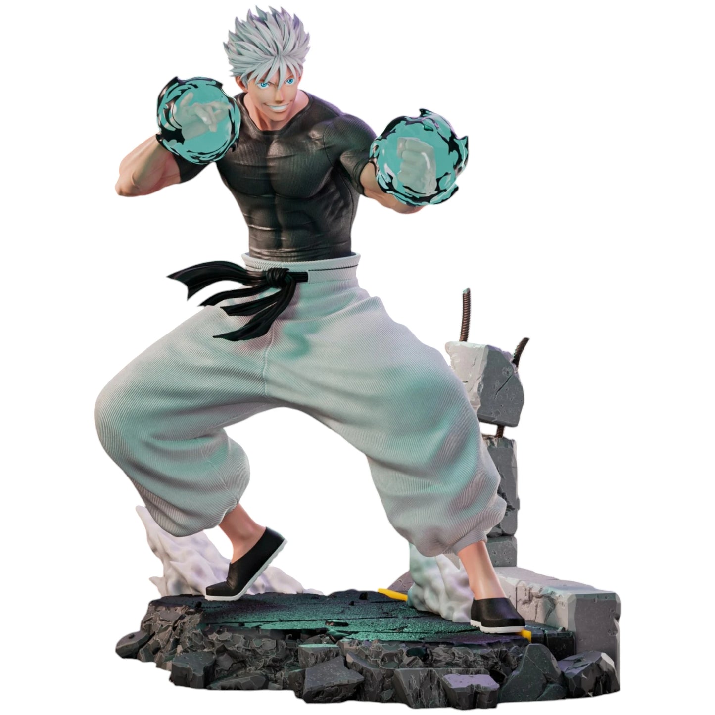 Preventa Resina Satoru Gojo Figura Jujutsu Kaisen Karasu Collectibles Estudio