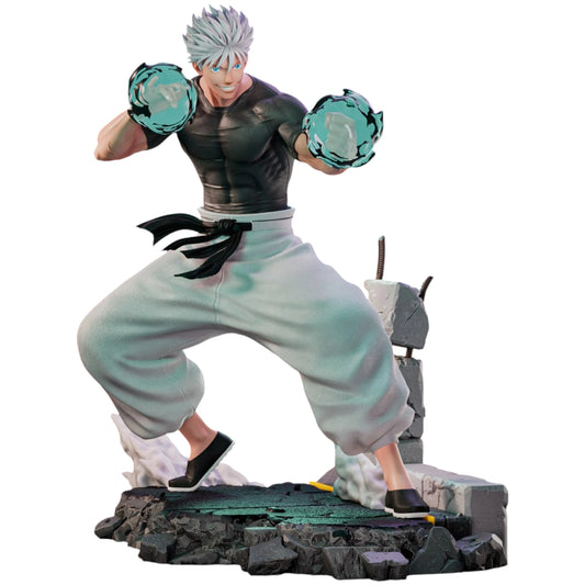 Preventa Resina Satoru Gojo Figura Jujutsu Kaisen Karasu Collectibles Estudio