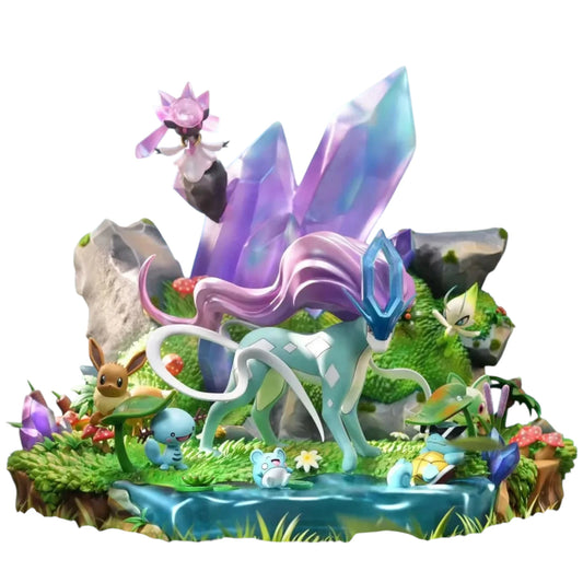 Preventa Resina Suicune Figura Pokemón DY Estudio