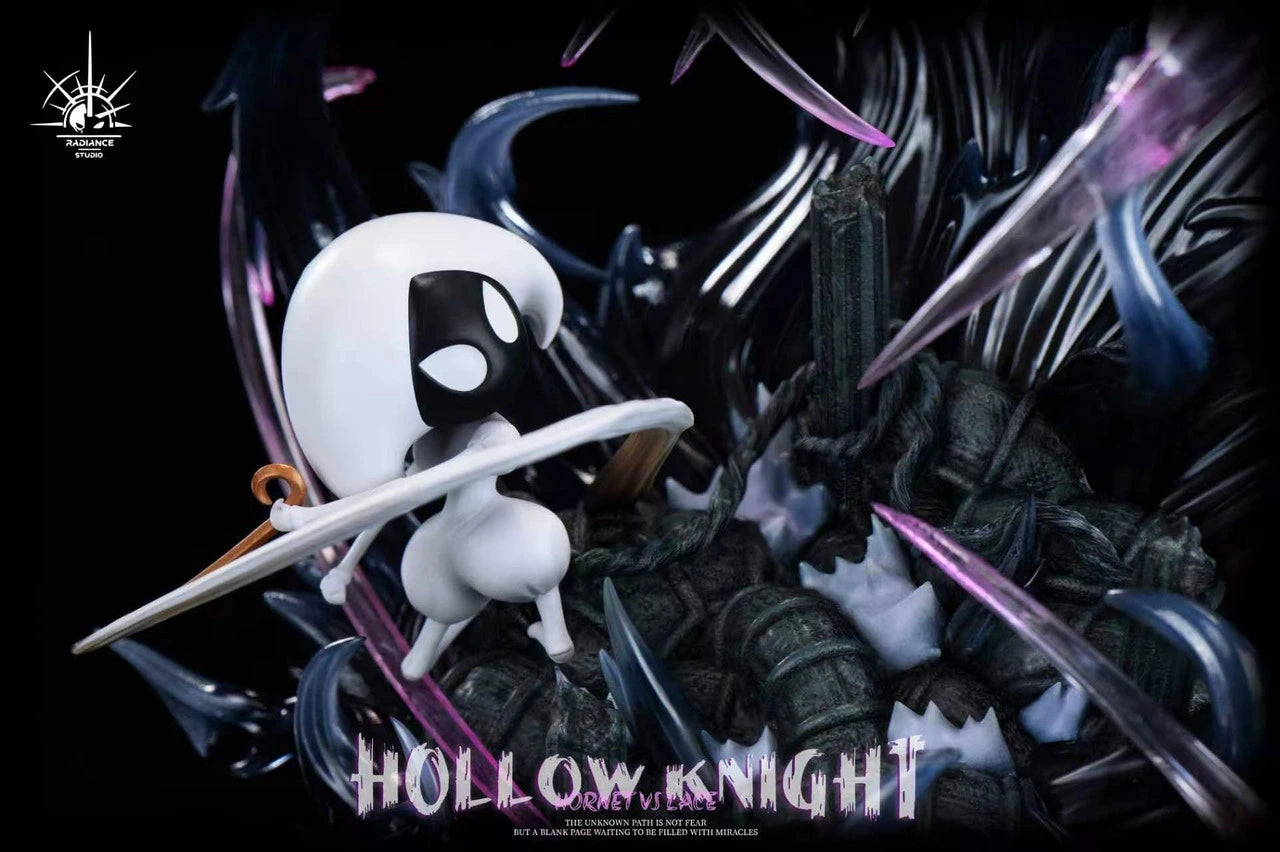 "Preventa Resina Hornet vs Lost Lace Figura Hollow Knight: Silksong   Radiance & ST Estudio"