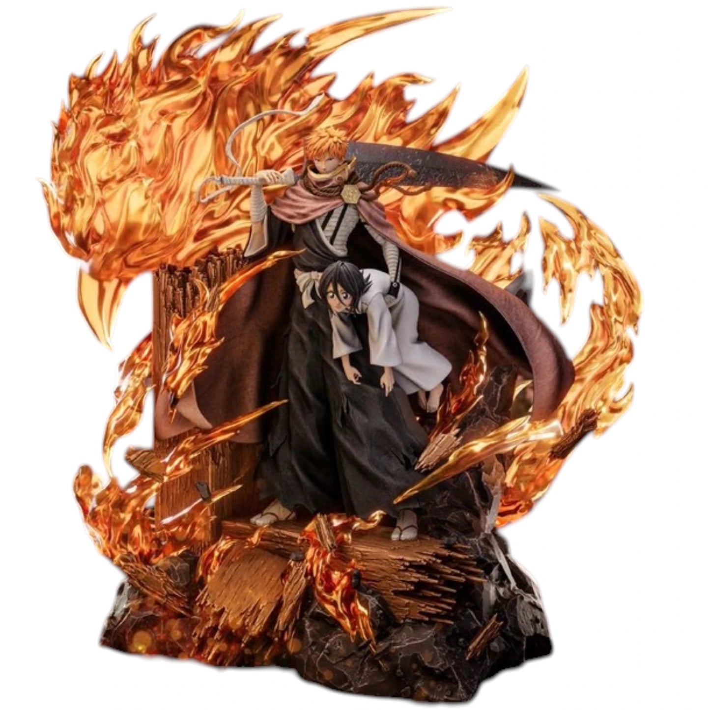 Preventa Resina Kurosaki Ichigo Figura Bleach Cross Estudio