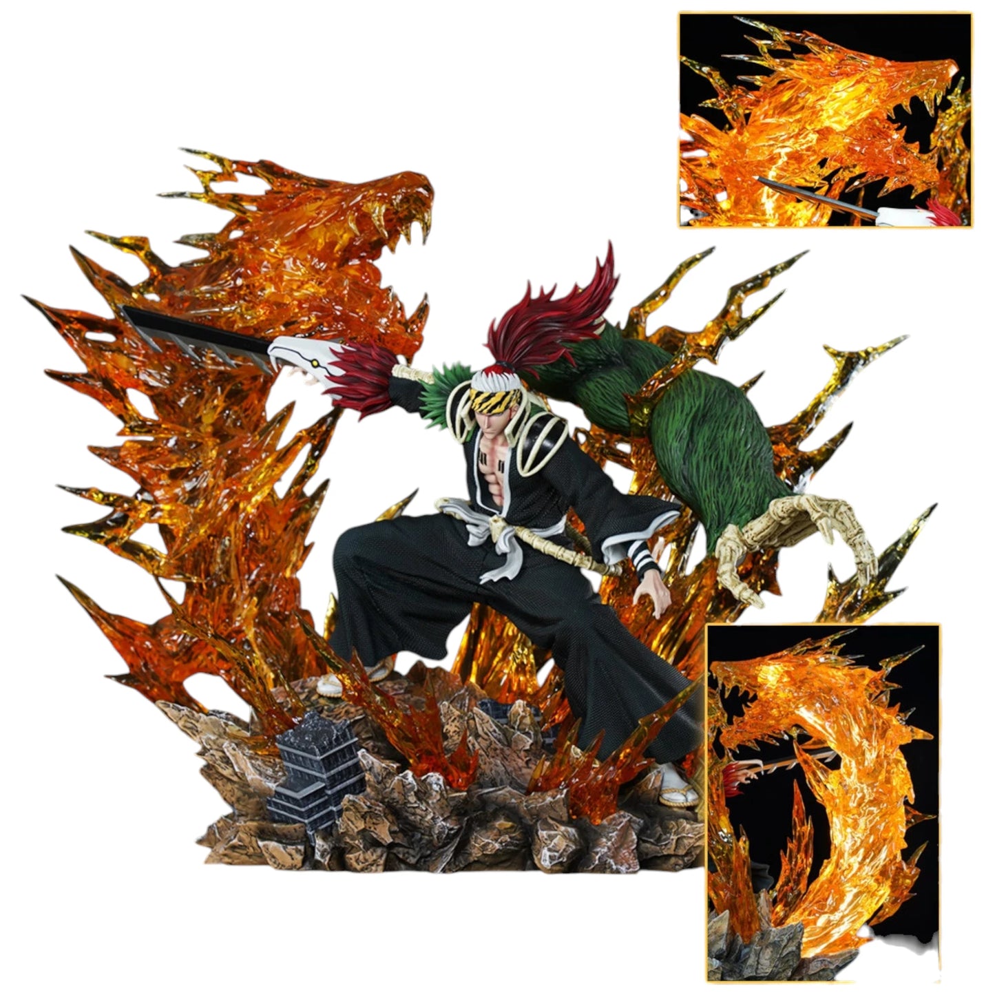 Preventa Resina Abarai Renji Figura Bleach HXHENG & Cheng Estudio