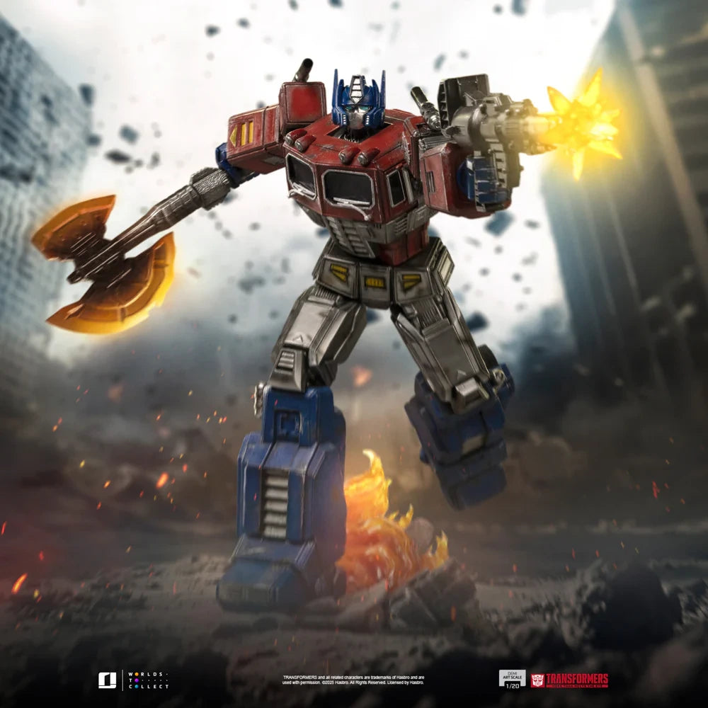 Preventa Resina Optimus Prime Figura Transformers Iron (Licencia) Estudio