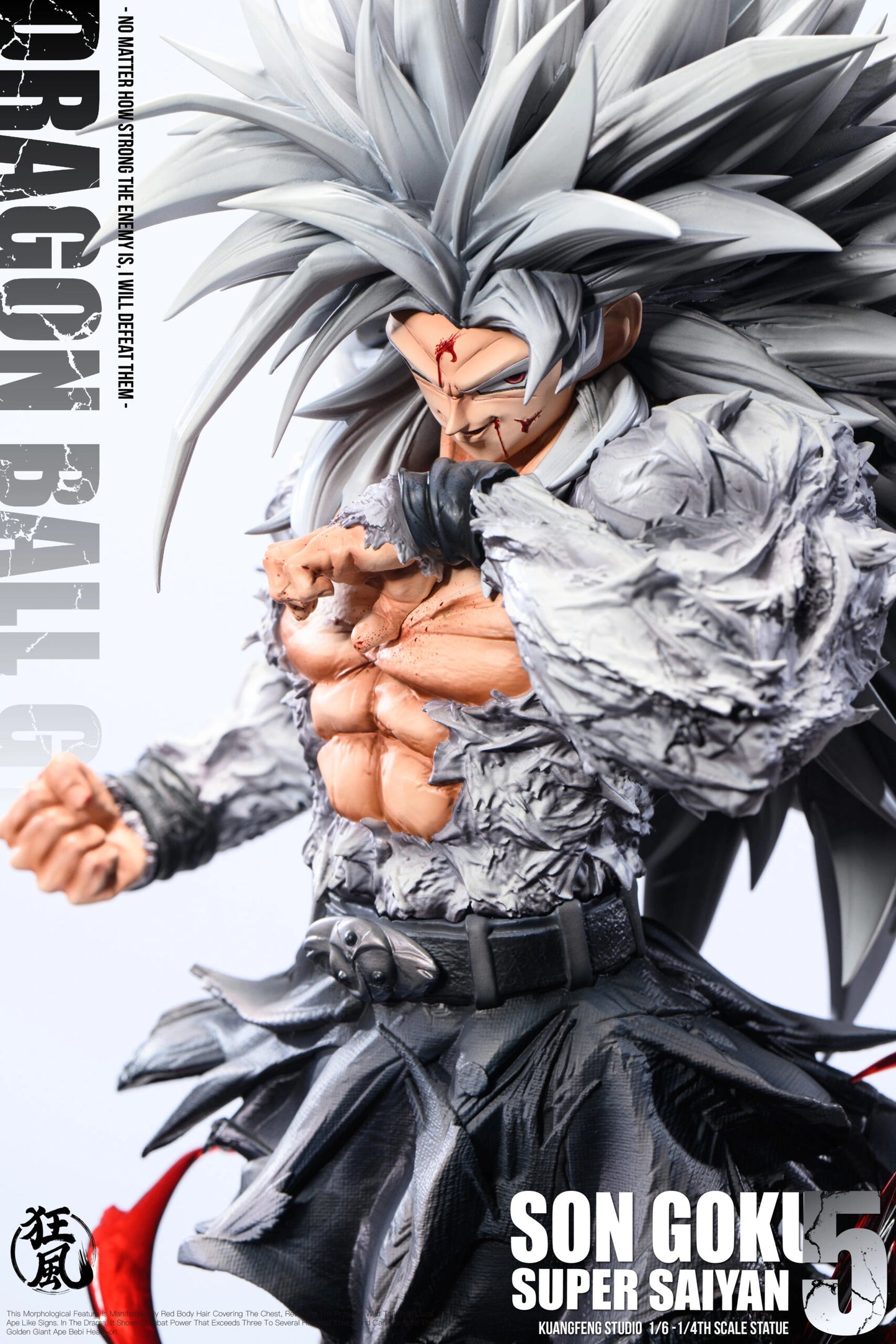 Preventa Resina Goku "SSJ4" Figura Dragon Ball Kuangfeng Estudio