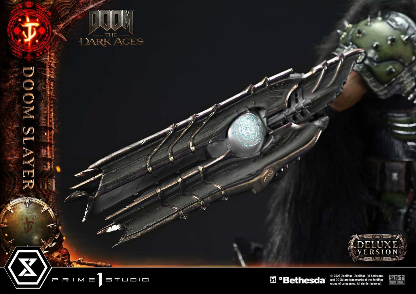 "Preventa Resina Doom Slayer  Figura DOOM: The Dark Ages   Prime 1 (Licencia) Estudio"