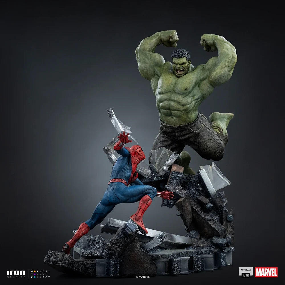 Preventa Resina Spider-Man vs Hulk Figura Spider-Man: Brand New Day  1/6 Iron Estudio (Licencia)
