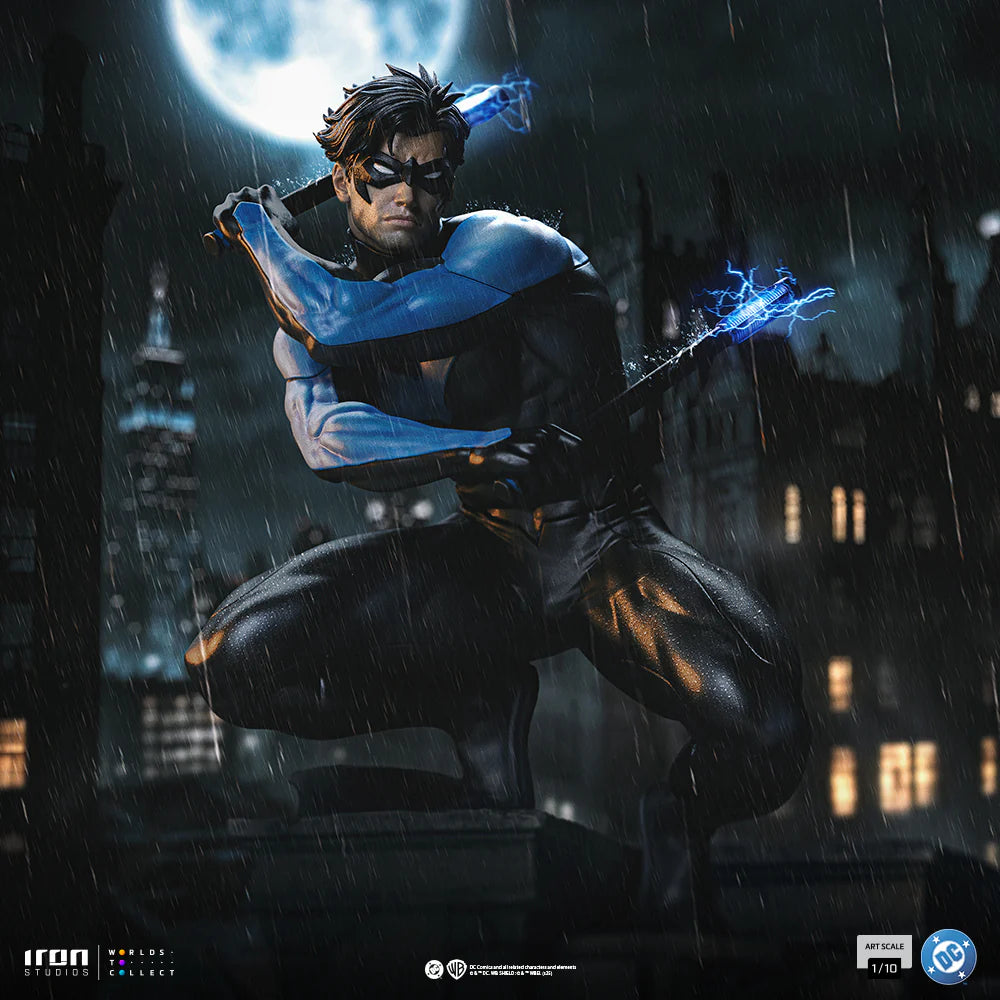Preventa Resina Nightwing  Figura DC Comics Iron (Licencia) Estudio