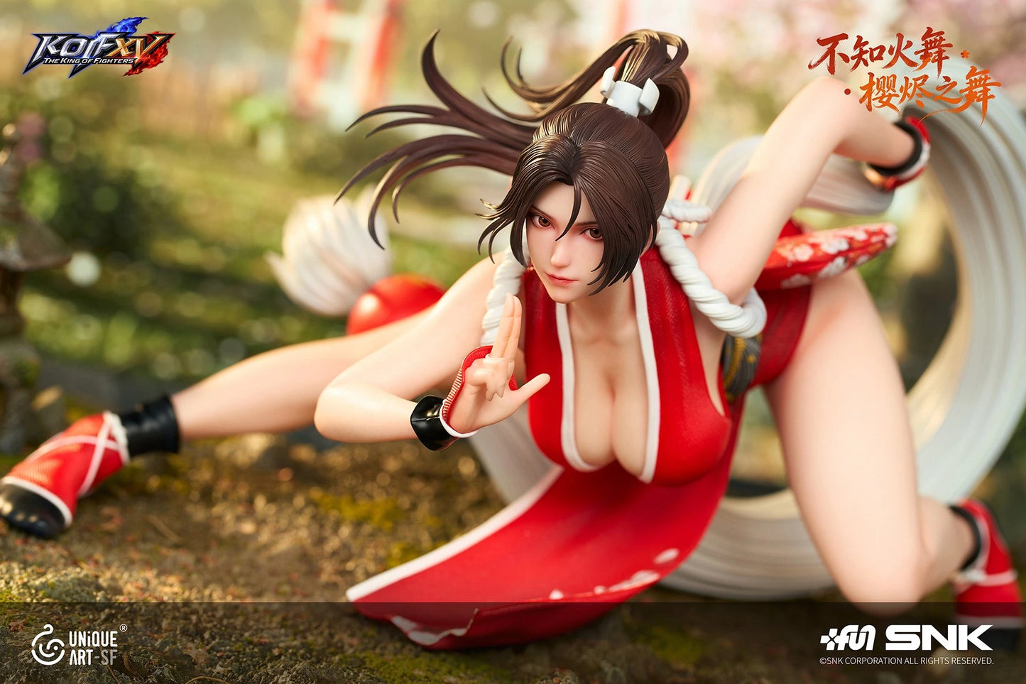 Preventa Resina Mai Shiranui Figura Street Fighter UNIQUE Art (Licencia) Estudio