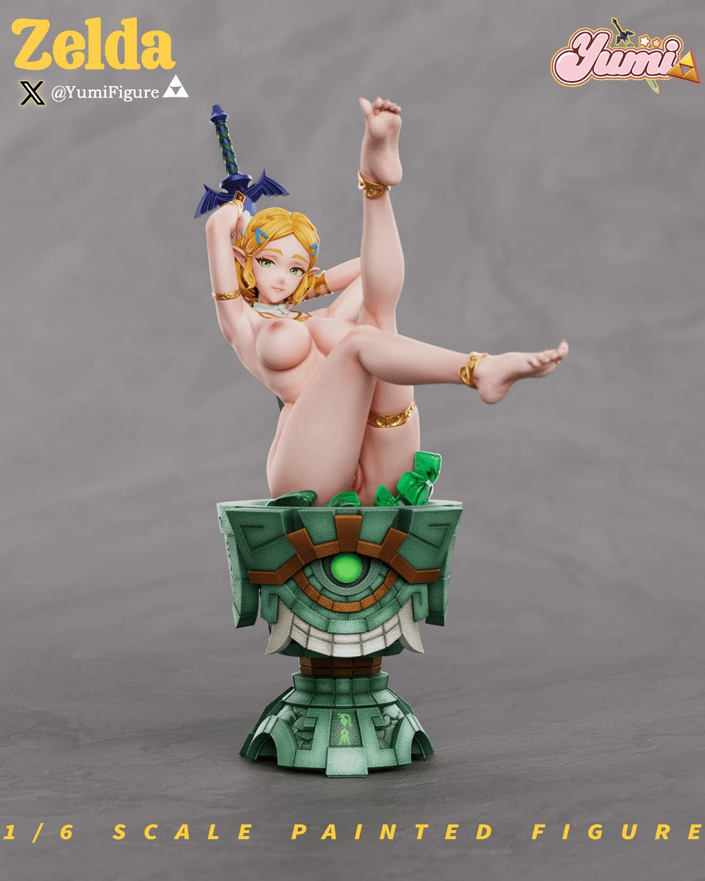 Preventa Resina Princesa Zelda Figura The Legend of Zelda Yumi  Estudio
