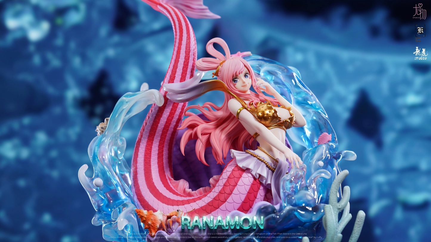 Preventa Resina Shirahoshi Figura One Piece YouWu & LongHu & Spades K Estudio