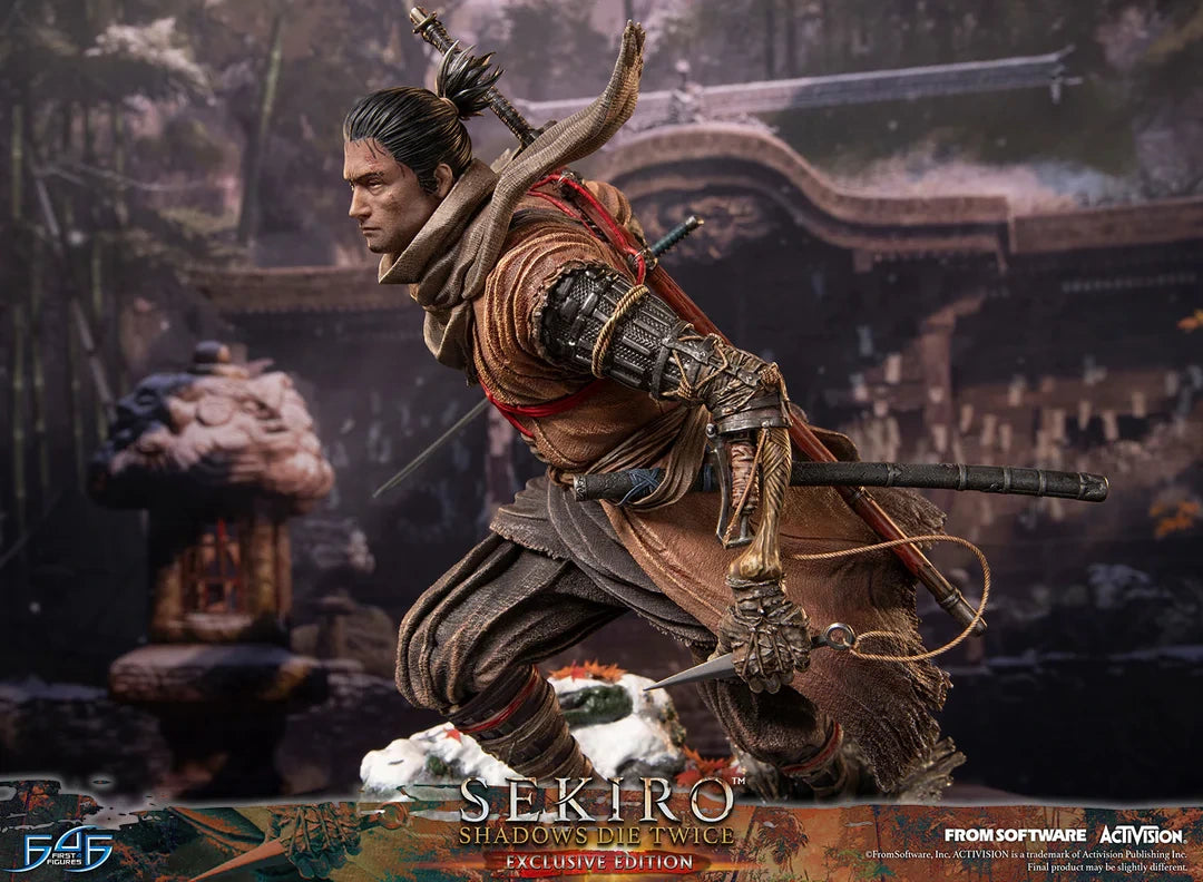 Preventa Resina Sekiro Figura Sekiro: Shadows Die Twice First4Figures (Licencia) Estudio