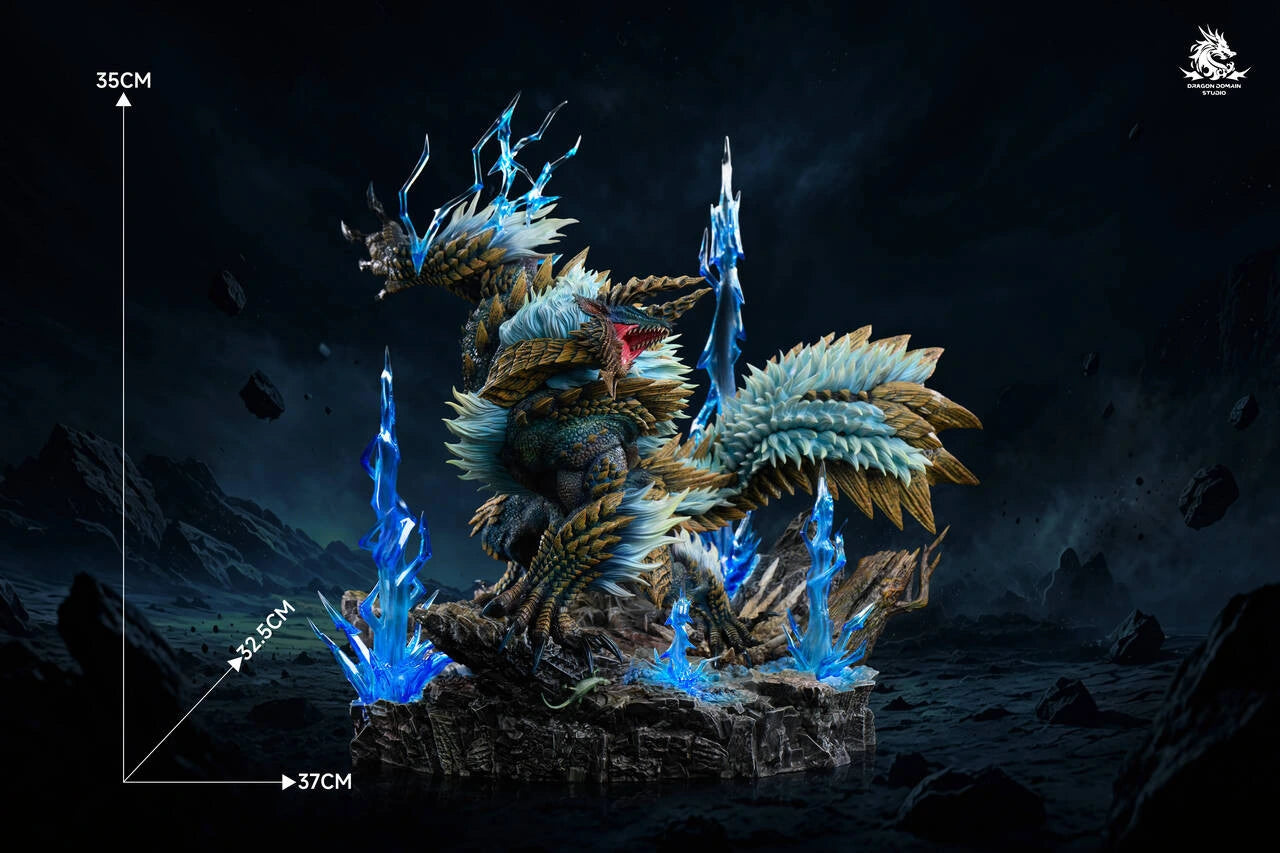 Preventa Resina Zinogre Figura Monster Hunter  Dragon Realm Estudio