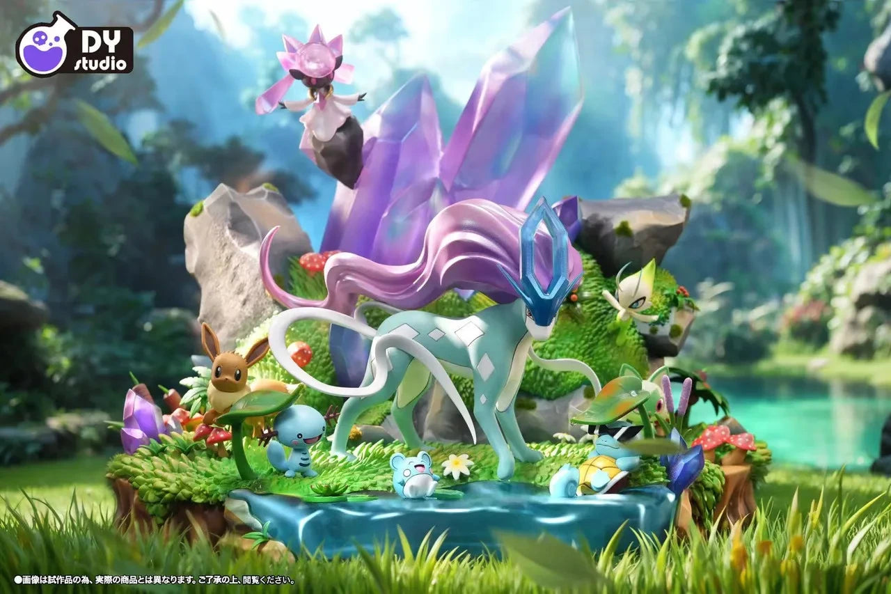 Preventa Resina Suicune Figura Pokemón DY Estudio