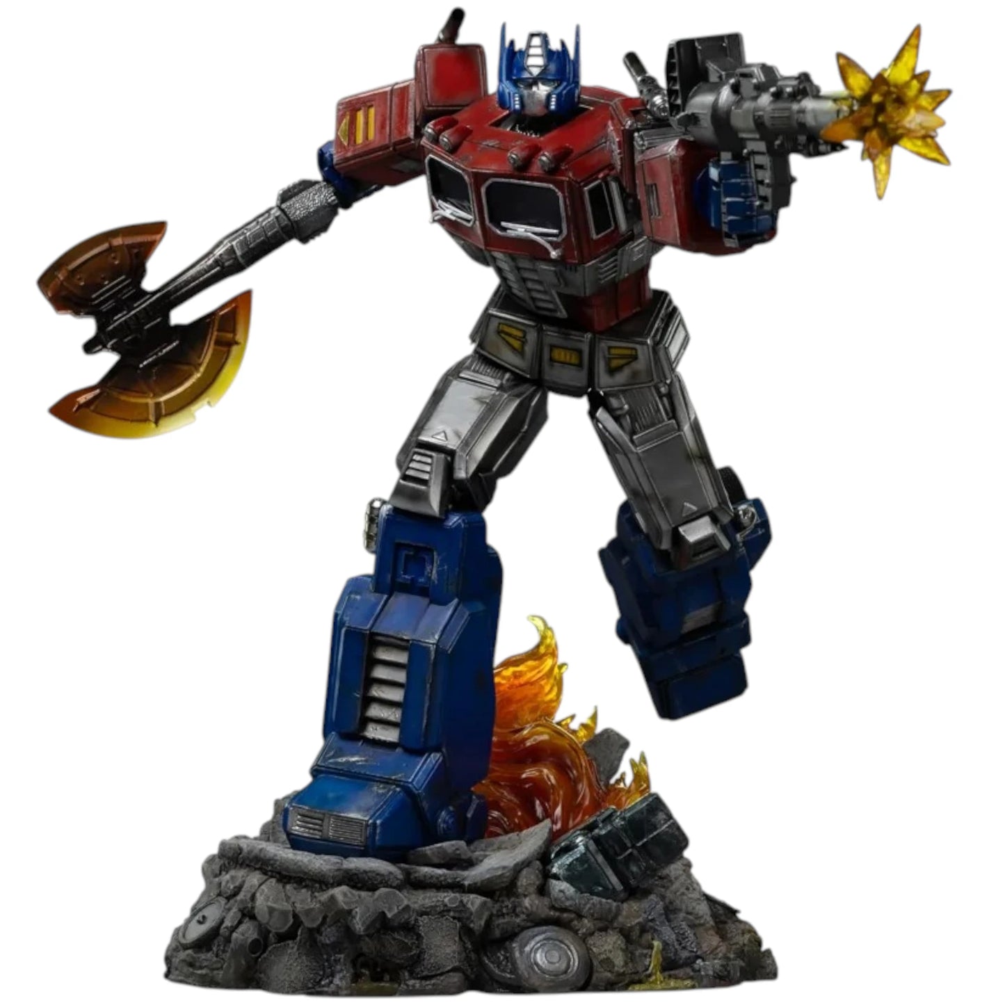Preventa Resina Optimus Prime Figura Transformers Iron (Licencia) Estudio