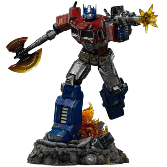 Preventa Resina Optimus Prime Figura Transformers Iron (Licencia) Estudio