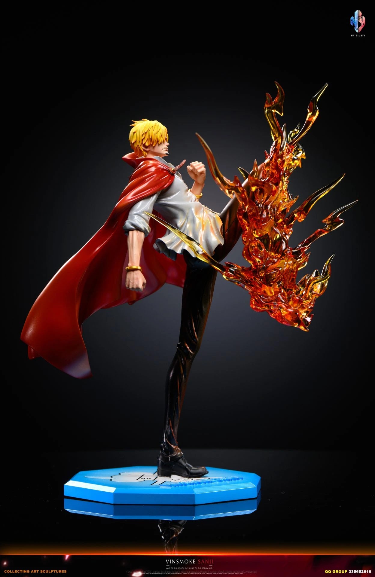 Preventa Resina Sanji Vinsmoke Figura One Piece NY Estudio